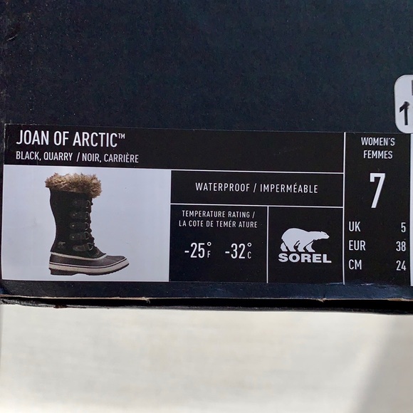 SOREL NEW! Joan of Arctic Waterproof Fur Cuff Tall Lace Up Winter Snow Boots - Picture 9 of 16